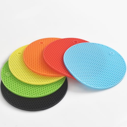 Silicone Trivets Mat (6 Count)