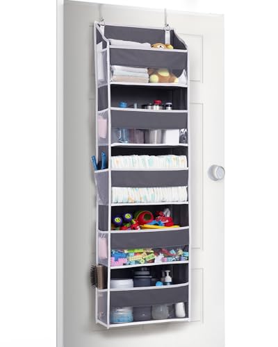 1 Pack Compact Size Over Door Organizer Slim Door Storage for Small