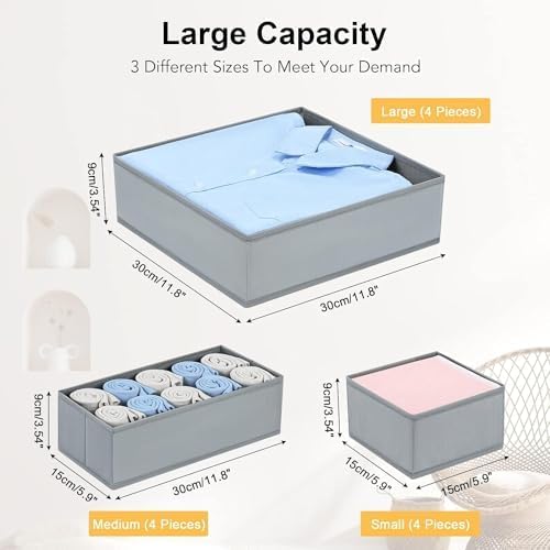 Drawer Organizer Clothes (24 Count)