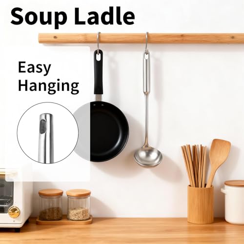 13.4" 304 Stainless Steel Soup Ladle