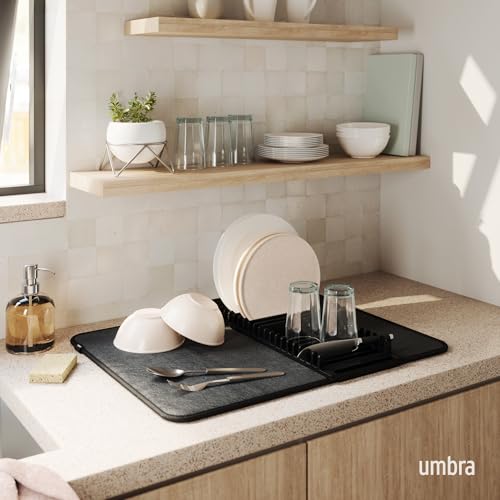 Udry Dish Drying Rack with Mat