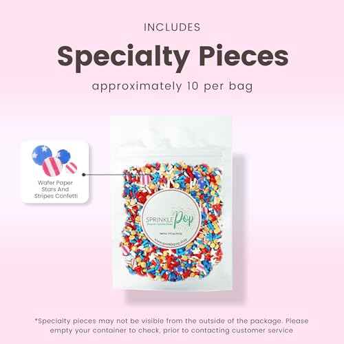 Stars and Stripes Sprinkle Mix (2 Count)