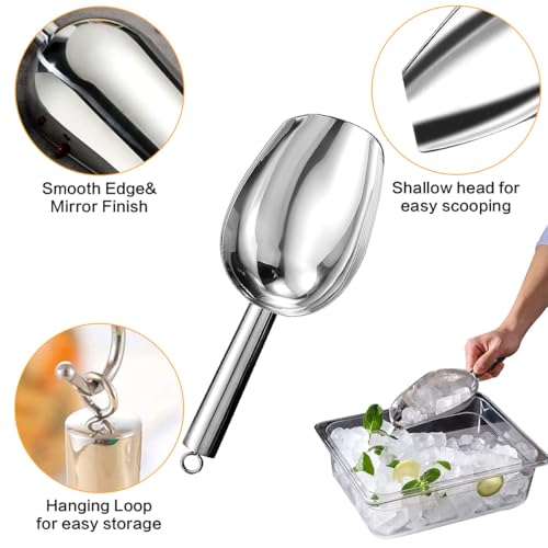 Metal Ice Scoop
