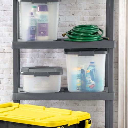 18 Pack Plastic Storage Bins w (18 Count)