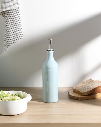 Sweejar Large Ceramic Olive Oil Dispenser Bottle