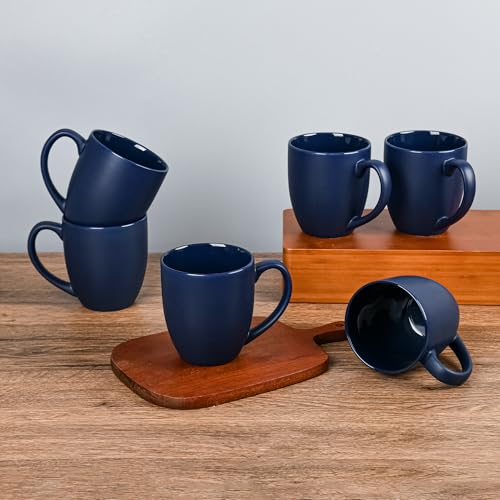 16oz Coffee Mugs Set of 6 (6 Count)