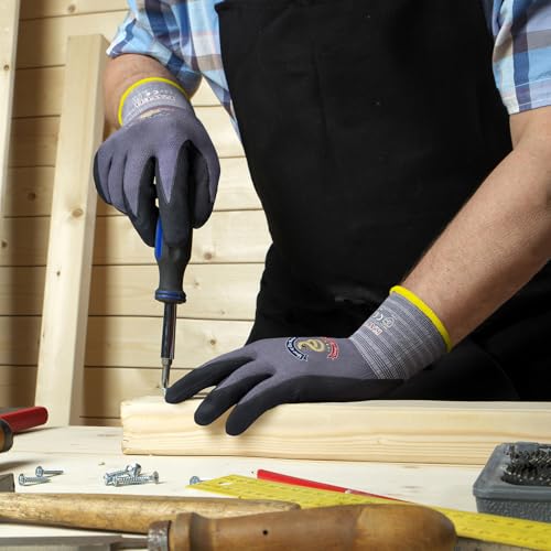 Safety Work Gloves (3 Count)