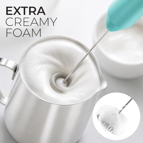 Powerful Milk Frother AA Batteries Included