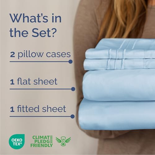 Queen Size 4 Piece Sheet Set