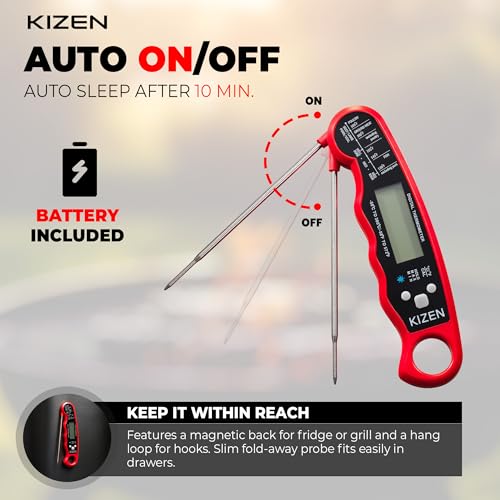 Instant Read Meat Thermometer Digital