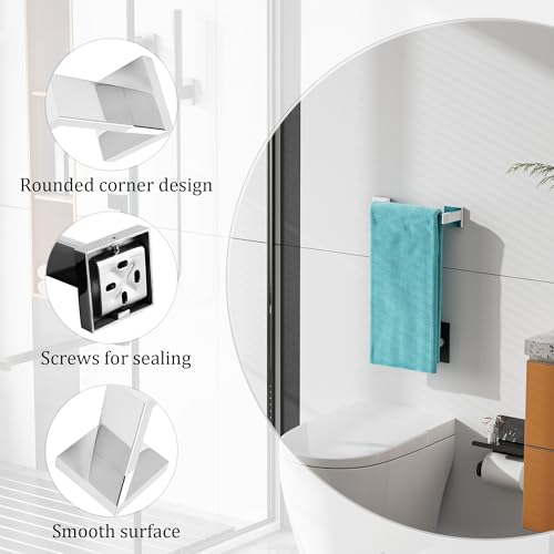 Towel Bar Towel Rack for Bathroom Wall Mount 12 Inch