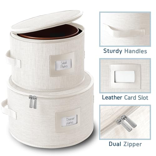Fine China Storage Containers Hard Shell 5 Piece Set