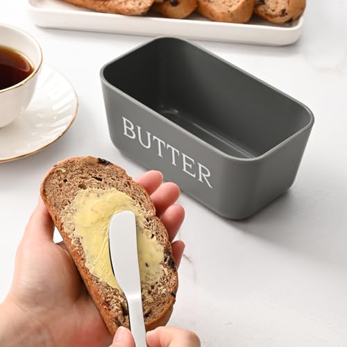 Plastic Large Butter Dish With Lid