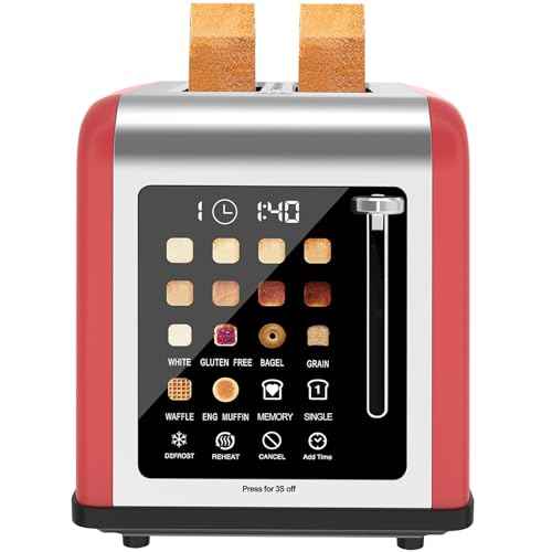2 Slice Toaster Touch Screen