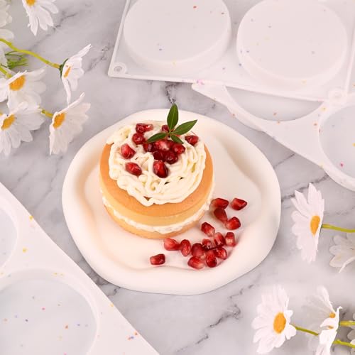3 Pcs Silicone Muffin Top Pan for Baking (3 Count)