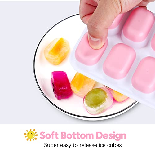 Silicone Ice Cube Tray (4 Count)
