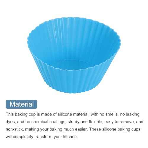18Pcs Silicone Cupcake Liners