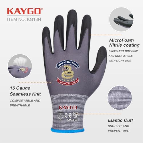 Safety Work Gloves (3 Count)