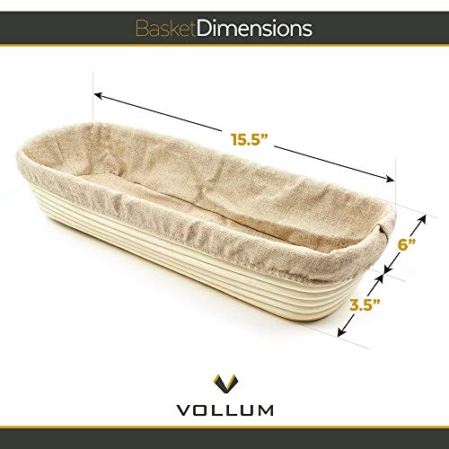 Bread Proofing Basket with Liner