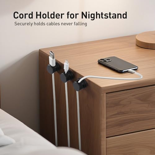 8 Pack Magnetic Cable Clips (8 Count)