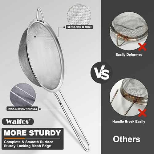 6.3 Inch Fine Mesh Strainer