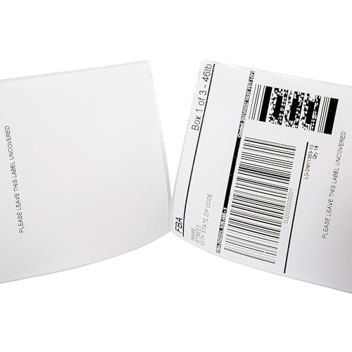 L LIKED 4 x 6 Thermal Labels Fanfold (5000 Count)