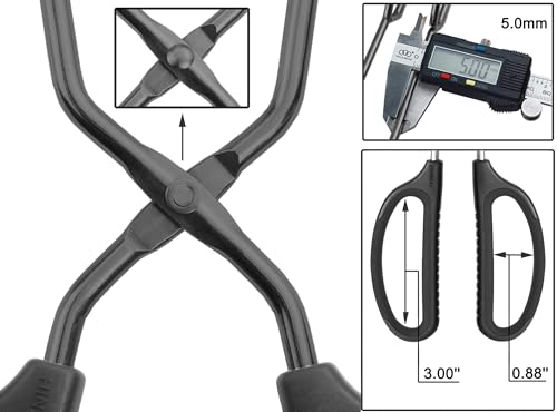 10" 12" 16" Stainless Steel Kitchen Scissor Tongs Set