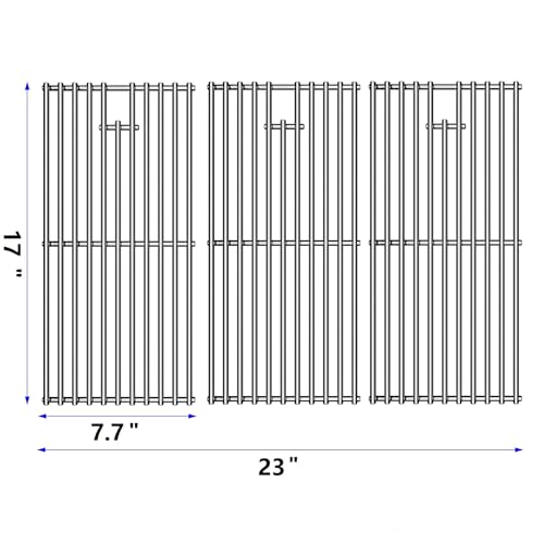 17 17.5 Inch Stainless Steel Cooking Grates for Charbroil Commercial Infrared 463355220 463242516