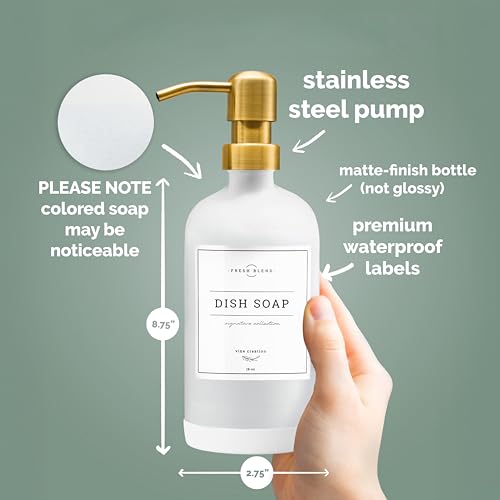 Glass Soap Dispenser (16 Ounce)