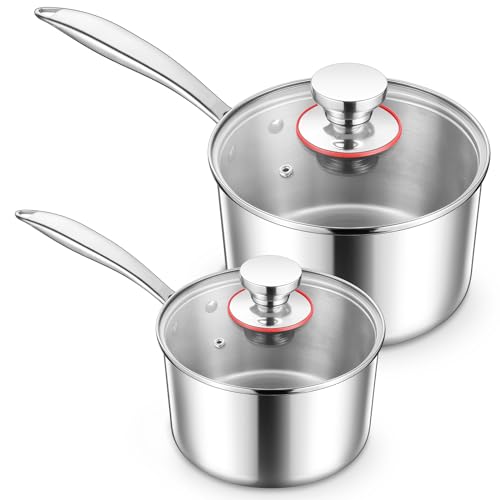 Triply Stainless Steel Saucepan Set