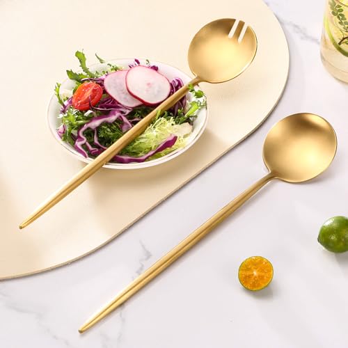 Gold Salad Serving Utensils (2 Count)
