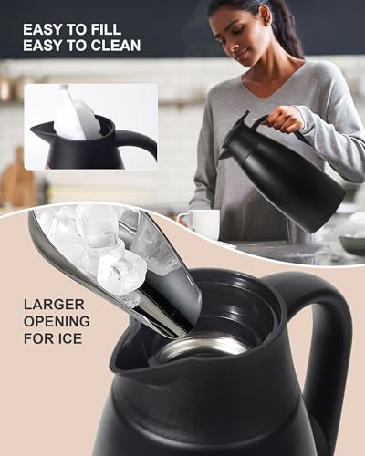70 Oz Thermal Coffee Carafe for keeping hot (140 Count)