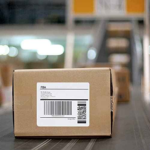 6 up 3-1/3" x 4" Sticker Labels Shipping Address Labels for Laser/Inkjet Printer, 500 Sheets, Total 3000 Labels (3000 Count)