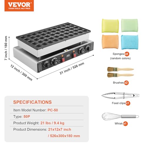 110V Mini Dutch Pancake Baker