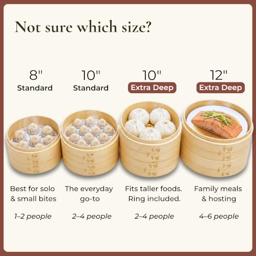 Bamboo Steamer Basket 8