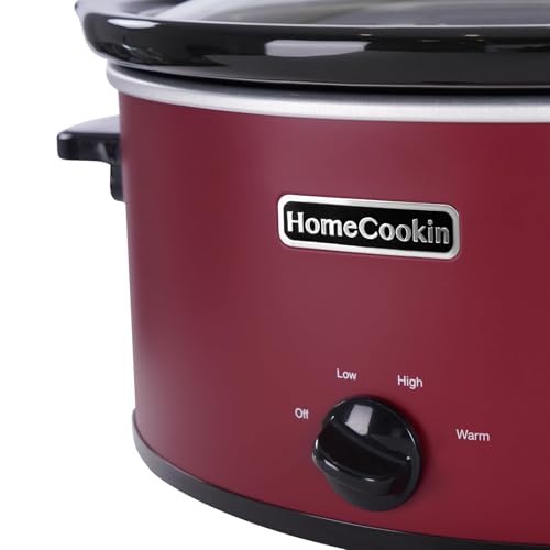 7 Quart Slow Cooker Oval Manual Pot Food Warmer with 3 Cooking Settings