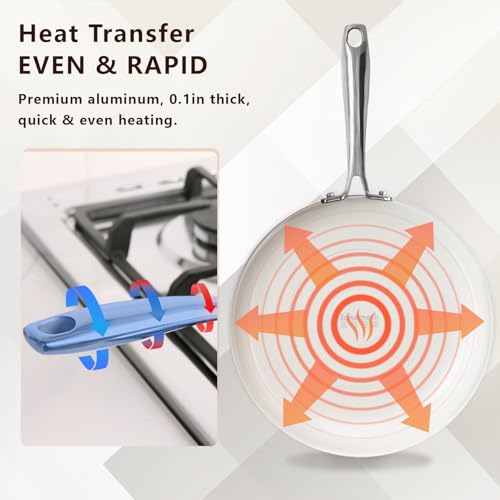 11" Nonstick Ceramic Frying Pan