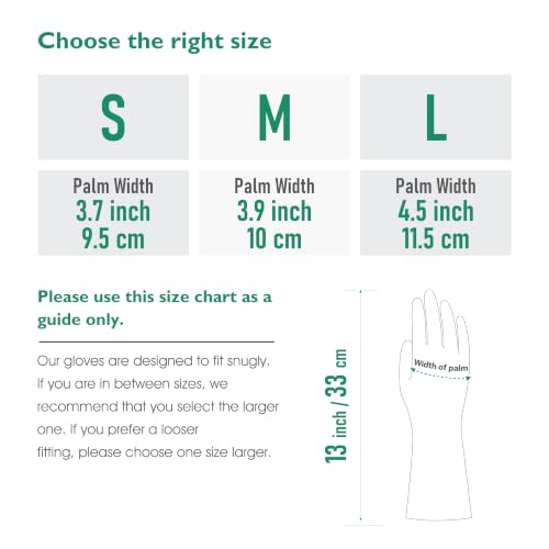 2 Pairs Household Rubber Gloves