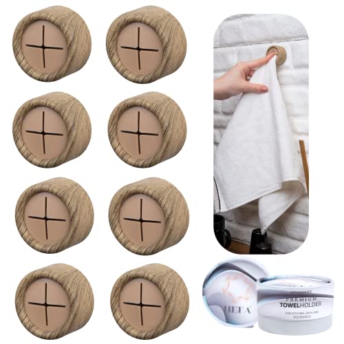 Towel Hooks 8 Pack (8 Count)