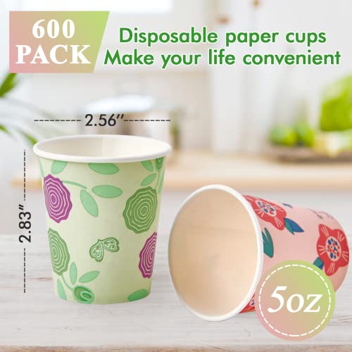 5 oz Paper Cups (600 Count)