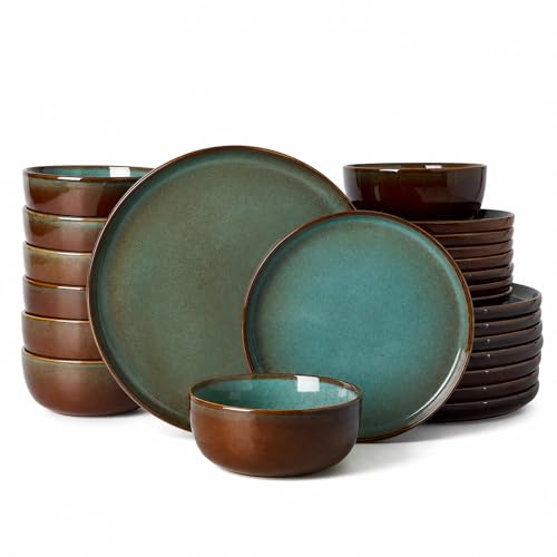 Milkyway 24 Piece Stoneware Dinnerware Set
