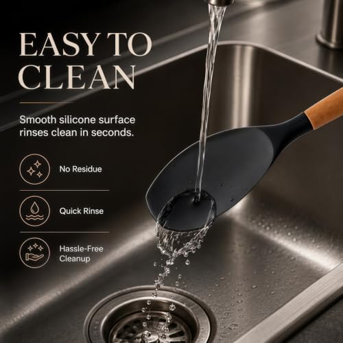 Silicone 10 Pcs Kitchen Cooking Utensils Set (10 Count)
