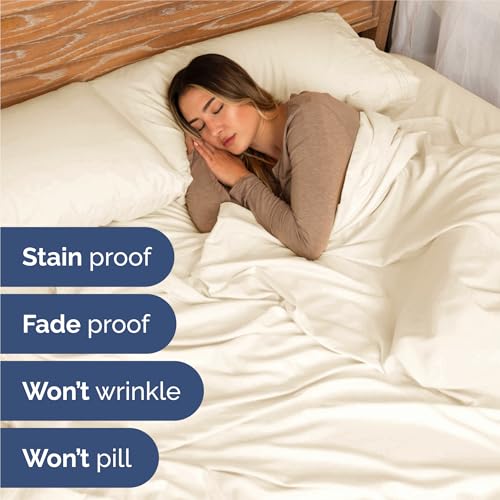 Split King Size 5 Piece Sheet Set