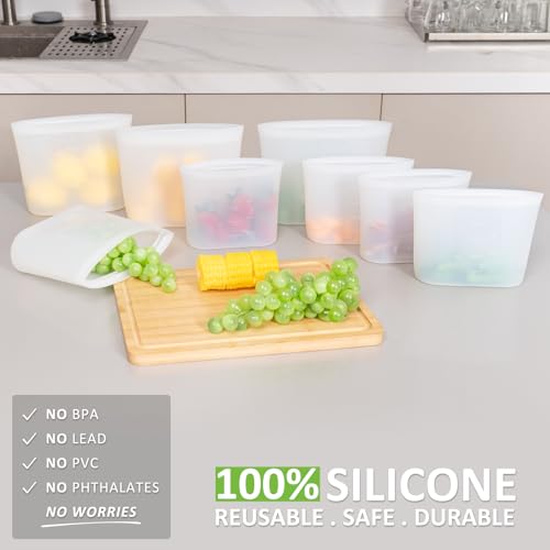 Reusable Sandwich & Snack Bags (8 Count)