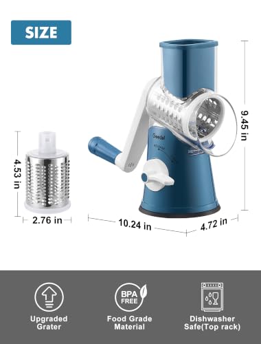 Rotary Cheese Grater Hand Crank