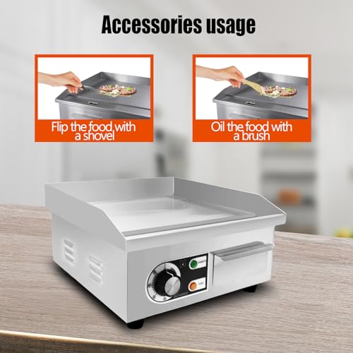 14" Commercial Electric Griddle