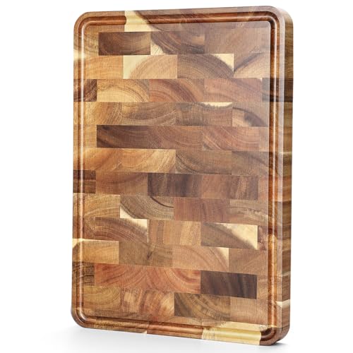 Acacia Wood End Grain Cutting Board