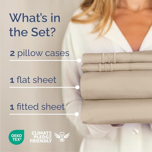 Queen Size 4 Piece Sheet Set