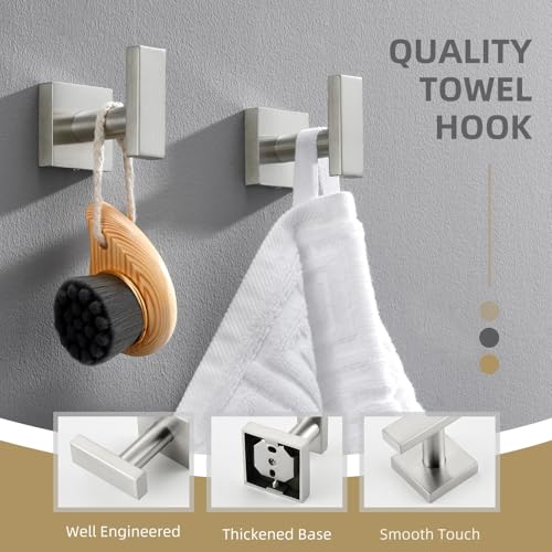 Bath Hand Towel Hook 2 Pack (2 Count)