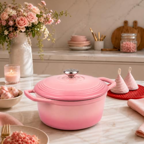 Enameled Cast Iron Dutch Oven